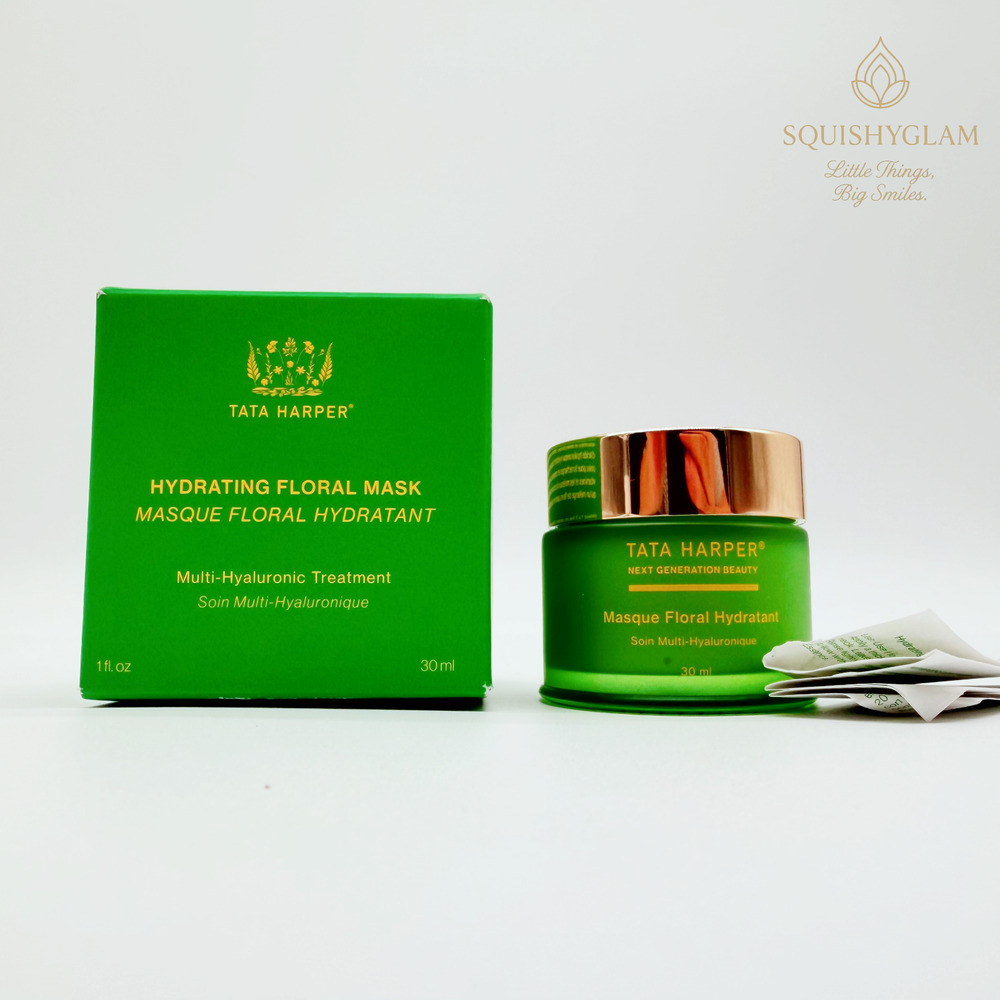 Tata Harper Hydrating Floral Mask 30ml Multi-Hyaluronic Acid New In Box